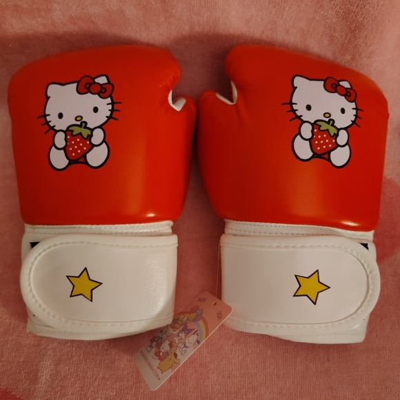 EXCLUSIVE - Hello Kitty x Wolon Boxing, Sparring, Training Gloves - Picture 2 of 5